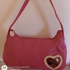 Women/Misses Pink Valentine Hobo Handbag
